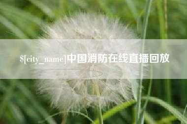 东至中国消防在线直播回放