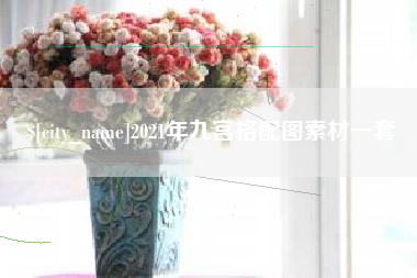 东至2021年九宫格配图素材一套