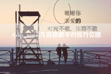 东至九宫格数字对应方位图