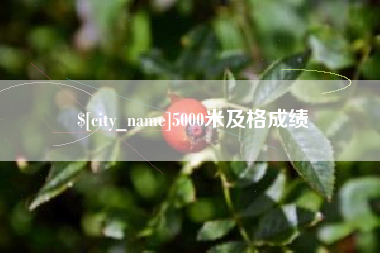 东至5000米及格成绩