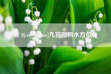 东至九宫图风水方位
