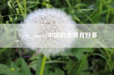 东至中国的金牌有好多