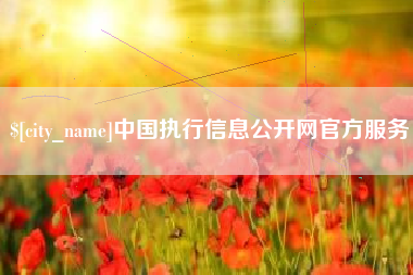 东至中国执行信息公开网官方服务