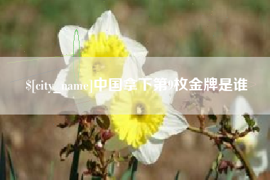 东至中国拿下第9枚金牌是谁