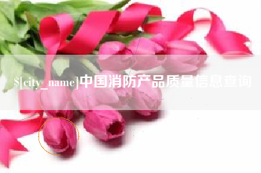 东至中国消防产品质量信息查询