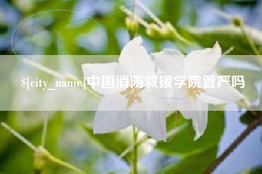 东至中国消防救援学院管严吗