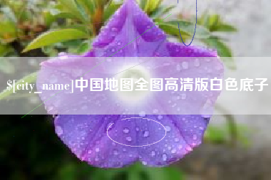 东至中国地图全图高清版白色底子