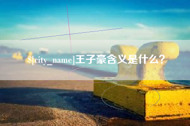 东至王子豪含义是什么？