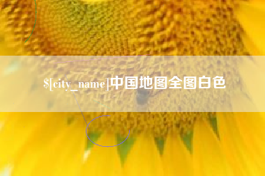 东至中国地图全图白色