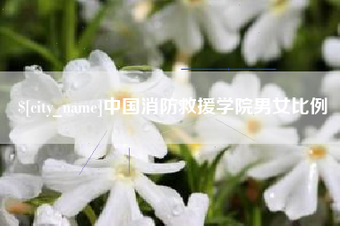 东至中国消防救援学院男女比例