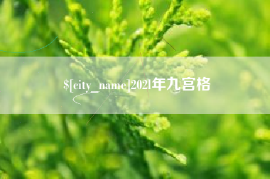 东至202l年九宫格