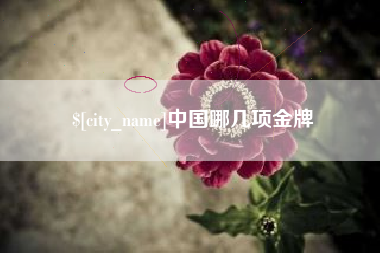 东至中国哪几项金牌