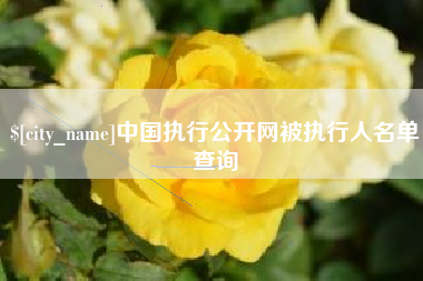 东至中国执行公开网被执行人名单查询