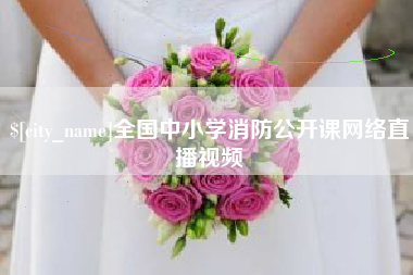 东至全国中小学消防公开课网络直播视频