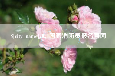 东至2021国家消防员报名官网